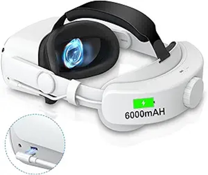 Oculus Quest 2 Head Strap with Battery