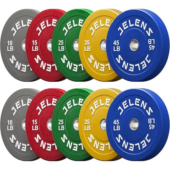 15 Best Bumper Plates Sets for Serious Lifters in 2026 5 Olympic 2-Inch Rubber Bumper Weight Plates Set