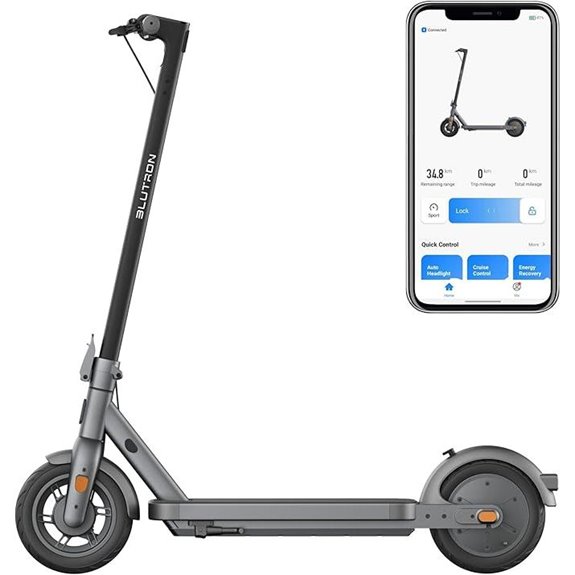 10 Best Electric Scooters With 40-Mile Range for Commuters and Adventure Seekers 10 One Plus S65 Electric Scooter with App