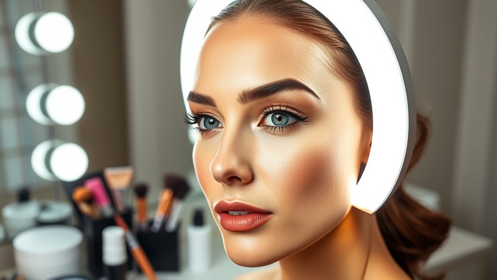 optimal makeup lighting features