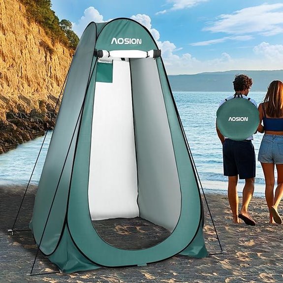 AOSION Privacy Shower Tent for Camping and Outdoor Use