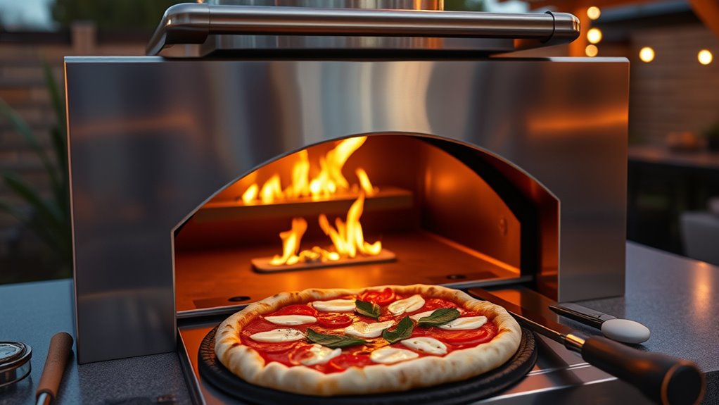 outdoor gas pizza oven considerations