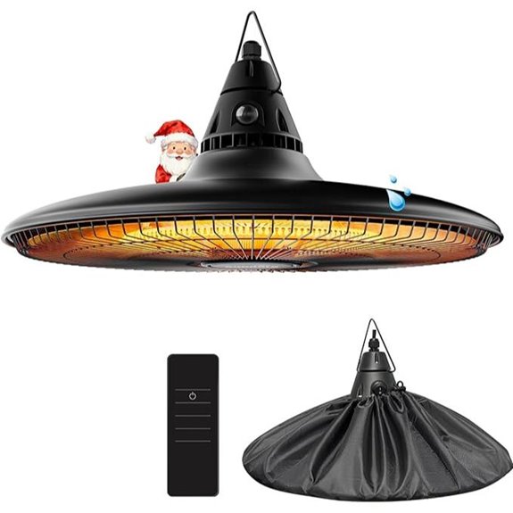 15 Best Electric Patio Heaters for Cozy Outdoor Spaces in 2026 9 Outdoor Wall-Mounted Infrared Patio Heater