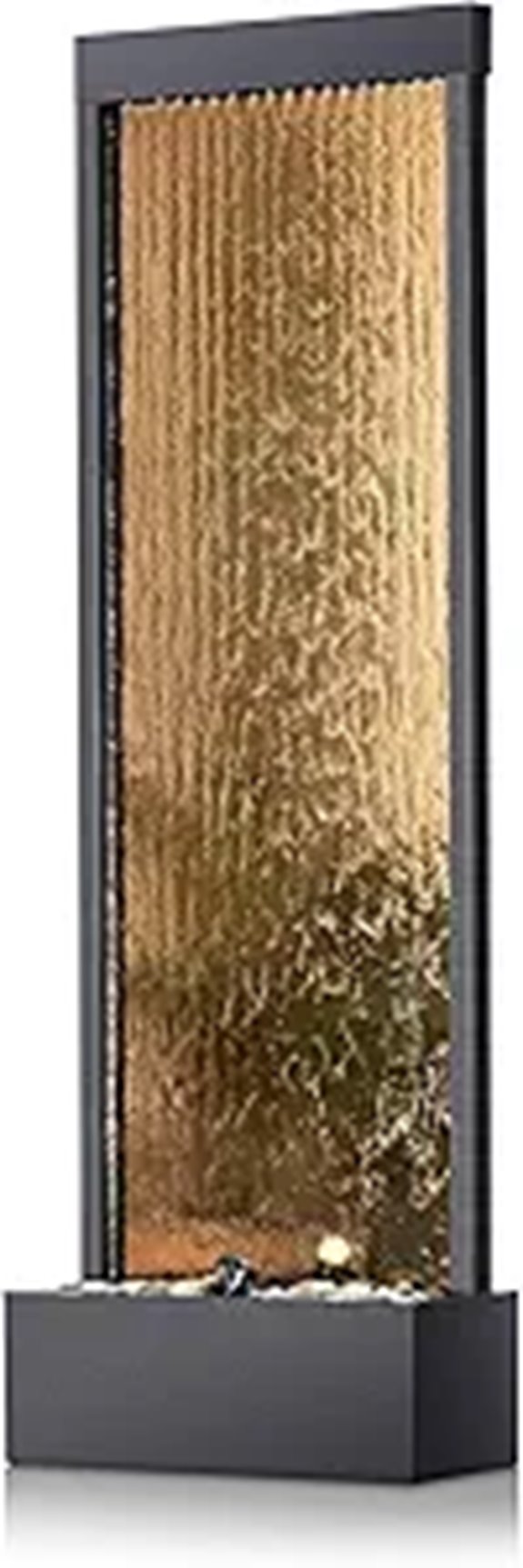 Alpine Indoor/Outdoor Waterfall Fountain with LED Lights