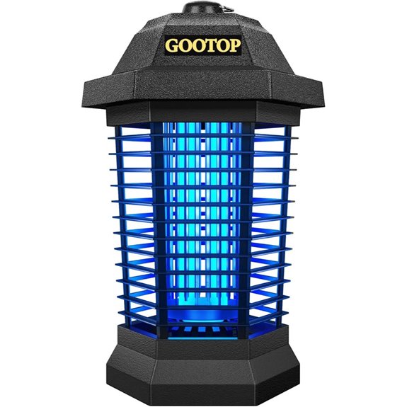 GOOTOP Outdoor Mosquito Zapper with 3 Prong Plug