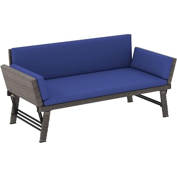outdoor sofa with cushions