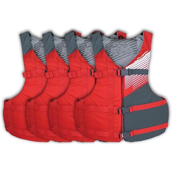 15 Premium Adult Life Jackets for 2026 Safety and Comfort 13 Stohlquist Universal Adult Life Jackets (4 Pack)