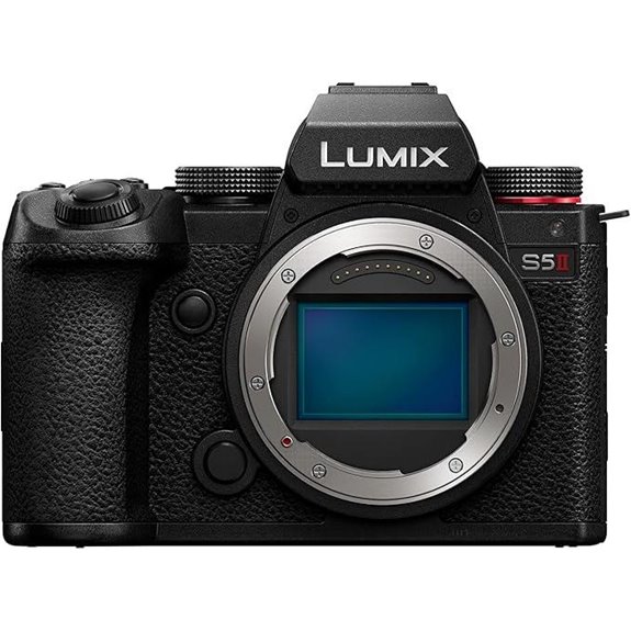 15 Best Panasonic Cameras for Filmmaking in 2026 13 Panasonic LUMIX S5II Mirrorless Camera (24.2MP 10-bit)