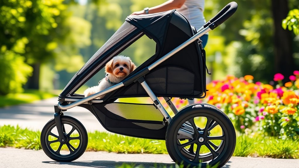 pet stroller safety considerations