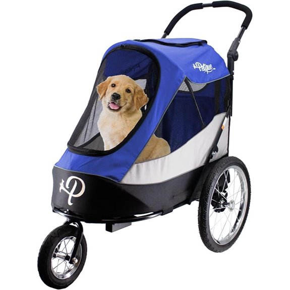 Petique Trailblazer Pet Jogger and Bike Trailer