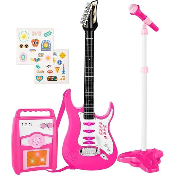15 Best Electric Guitars for Kids in 2026: Fun, Quality, and Perfect for Beginners 11 Best Choice Kids Electric Guitar Play Set (Pink) (Pink)