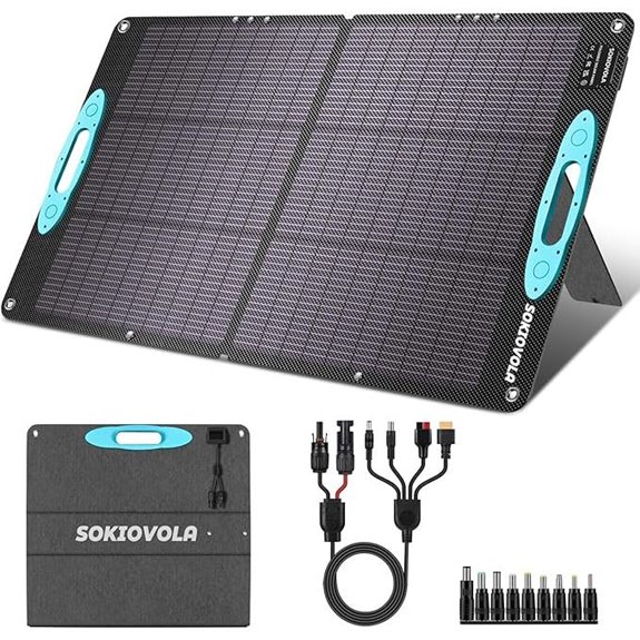 15 Best Foldable Solar Panels for Power on the Go in 2026 11 100W Foldable Solar Panel for Power Stations