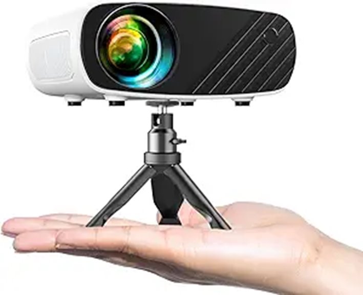 12 Best Projectors for Indie Filmmakers in 2026 4 ELEPHAS 2024 Mini 1080P HD Portable Projector