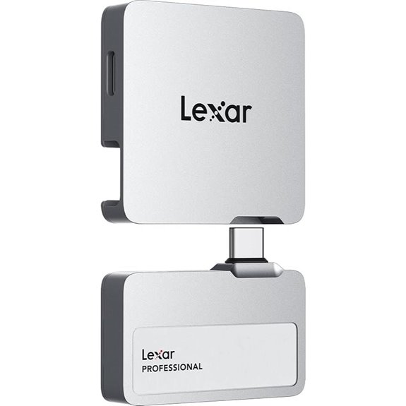 Lexar 1TB Portable SSD with Hub and Rugged Design