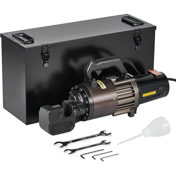 VEVOR Hydraulic Rebar Cutter 2300W Portable Black