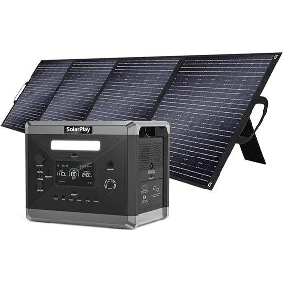 15 Best Portable Solar Generators for 2026 12 SolarPlay 2400W Portable Power Station with Solar Panel