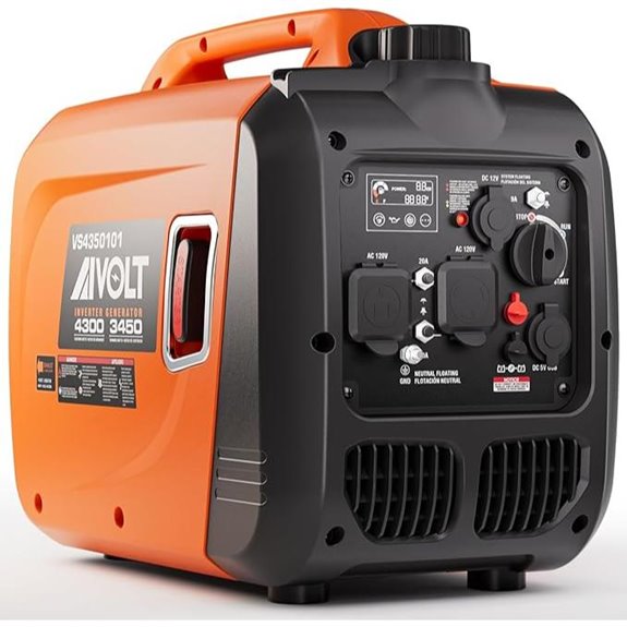 15 Best Quiet Generators for Camping That Won't Disturb Your Peace 7 portable 4300w gas generator