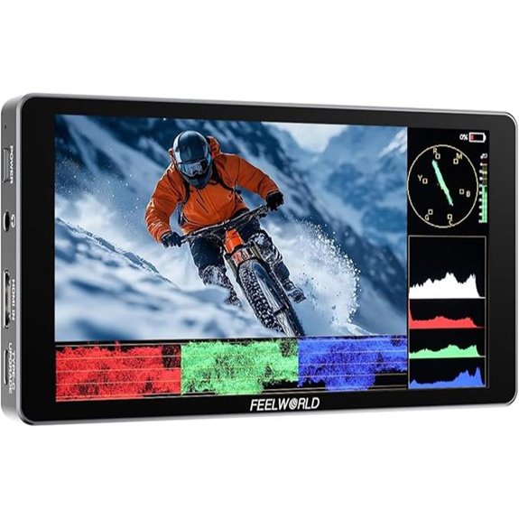 FEELWORLD P6XL 6-Inch Battery DSLR Monitor