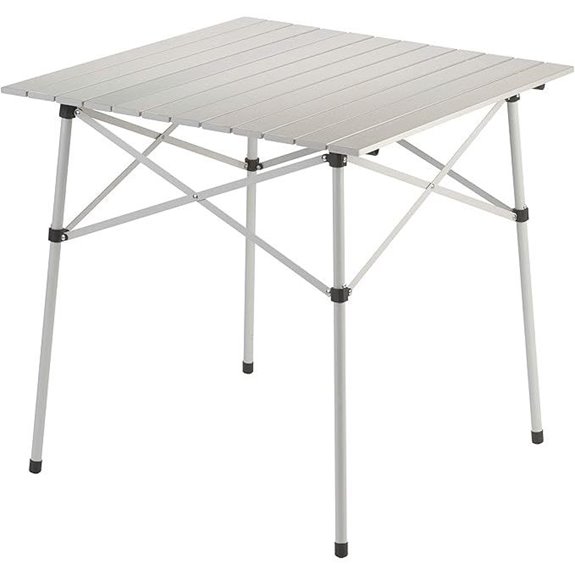 Coleman Folding Aluminum Outdoor Table with Carry Bag
