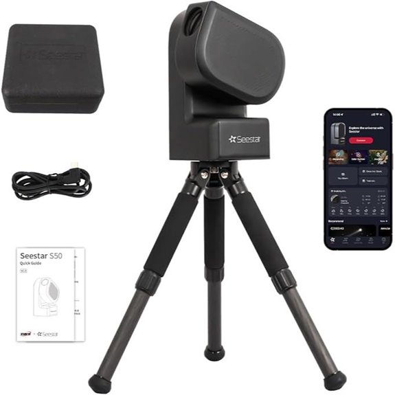 15 Best Computerized Telescopes for Stargazing in 2026, Reviewed and Rated 6 Seestar S50 Smart Digital Portable Telescope