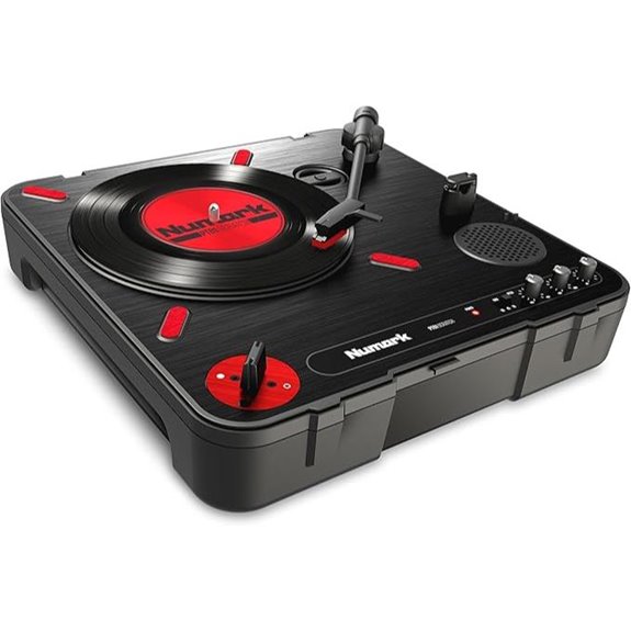 Numark PT01 Scratch DJ Turntable with Built-In Speaker