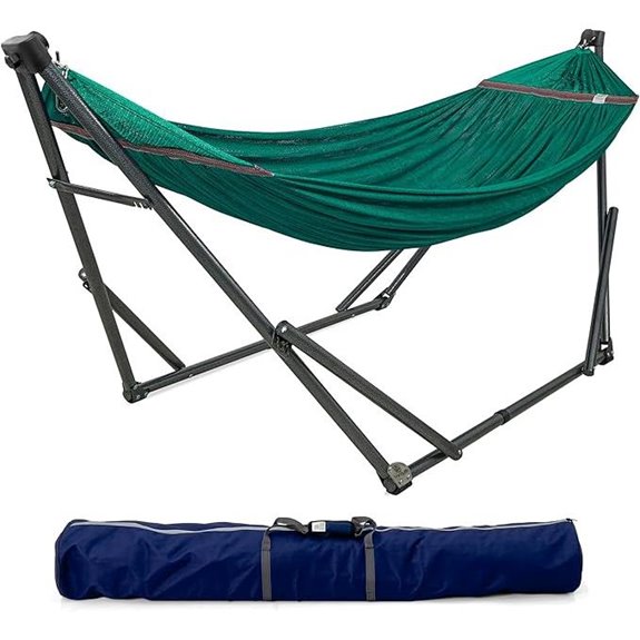 Tranquillo Foldable Hammock Stand with Double Net