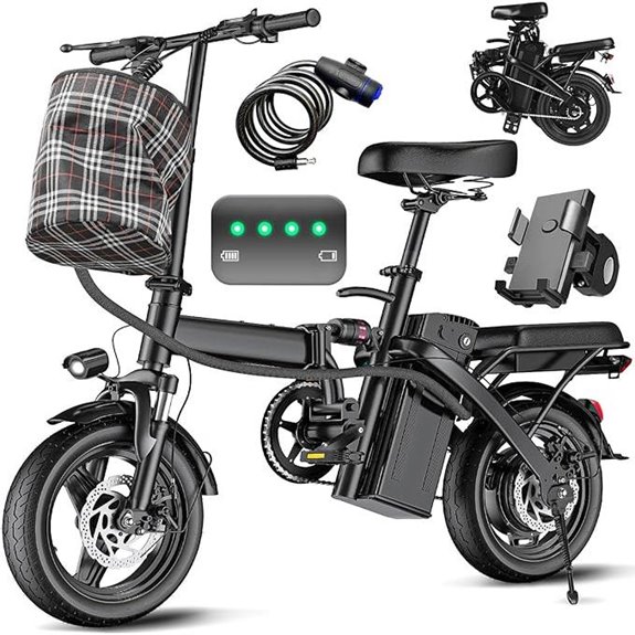 portable electric bicycle for all