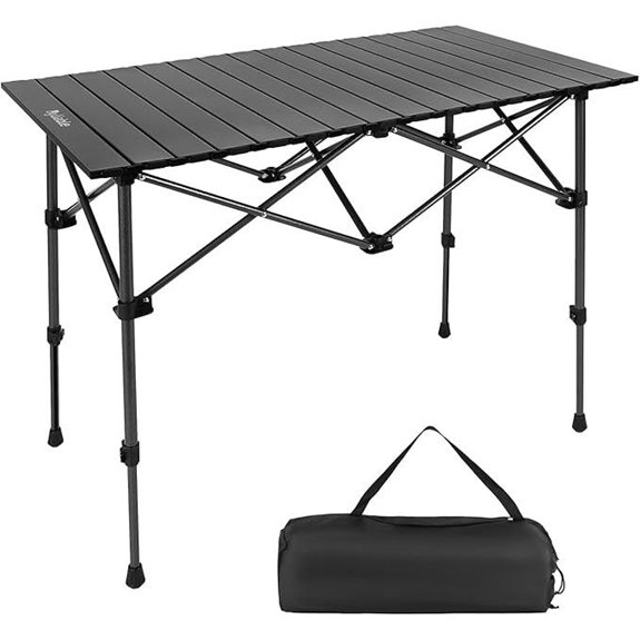 Portable Folding Camping Table with Carry Bag