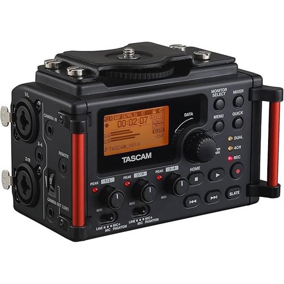 12 Best Audio Recorders for Filmmaking in 2026 11 TASCAM 4-Channel Portable Audio Recorder for Videographers