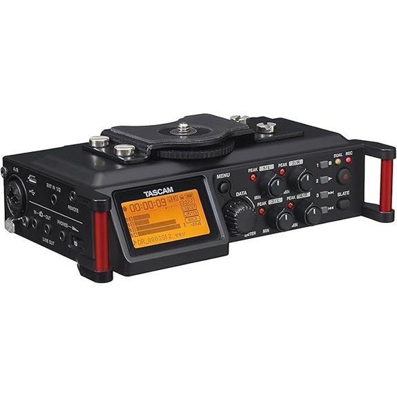 12 Best Audio Recorders for Filmmaking in 2026 3 TASCAM 4-Channel Portable Audio Recorder