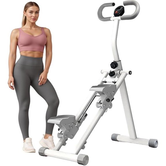 Foldable Stair Stepper for Full Body Exercise