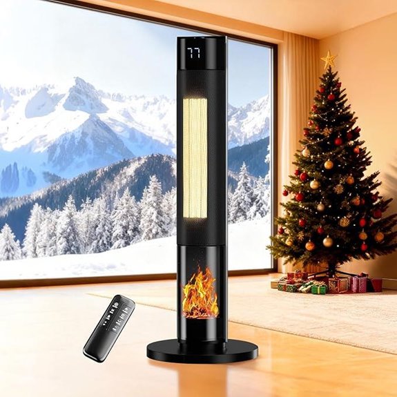 15 Best Premium Space Heaters for Ultimate Comfort and Efficiency 13 portable heater with remote