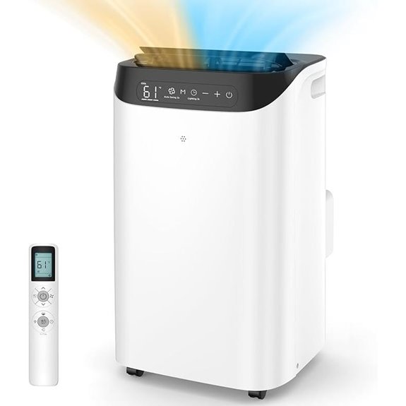 Portable 4-in-1 Air Conditioner with Heater & Remote