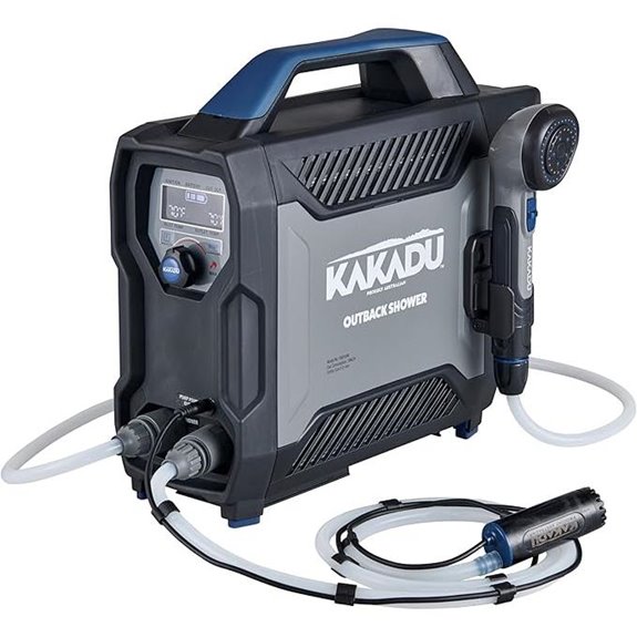 15 Best Portable Camping Showers for 2026 4 Kakadu Portable Camping Shower with Hot Water