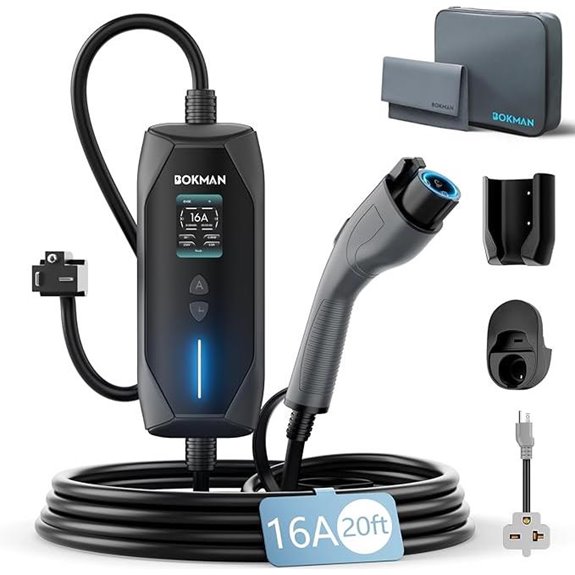 15 Best Portable EV Chargers for Charging on the Go in 2026 11 Bokman Portable Level 1 & 2 EV Charger