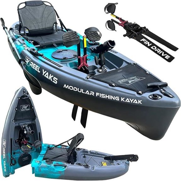 15 Best Premium Kayak Fishing Gear for 2026 7 Reel Yaks Raptor Modular Kayak for Travel
