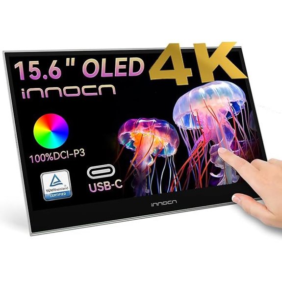 6 Best Monitors for Color Grading in 2026 6 INNOCN 15.6 Portable OLED Touch Monitor for Editing