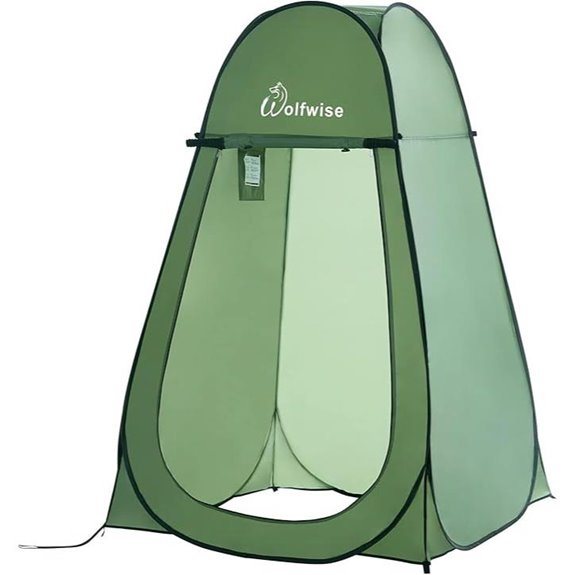 Wolfwise Portable Pop-Up Changing Tent for Outdoors