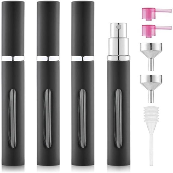 Travel Refillable Perfume Bottle with Case