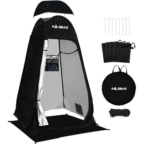 Pop Up Privacy Shower Tent with Carry Bag
