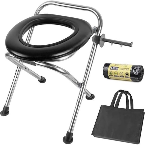 15 Best Portable Toilets for Camping in 2026 16 Portable Camping Toilet with Soft Seat and Carry Bag