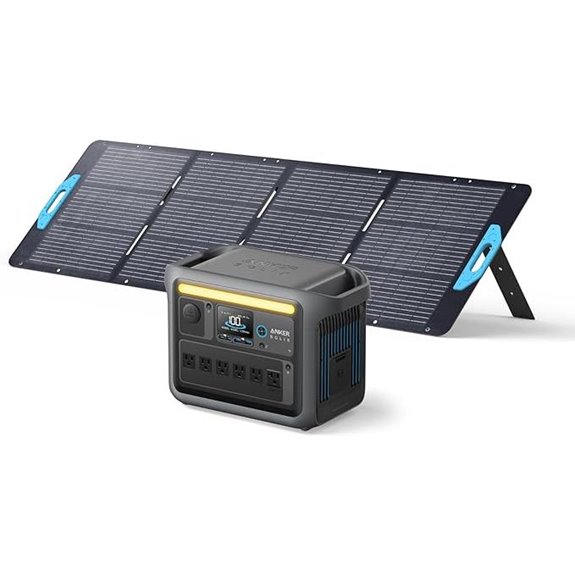 Anker SOLIX C1000 Portable Power Station with Solar