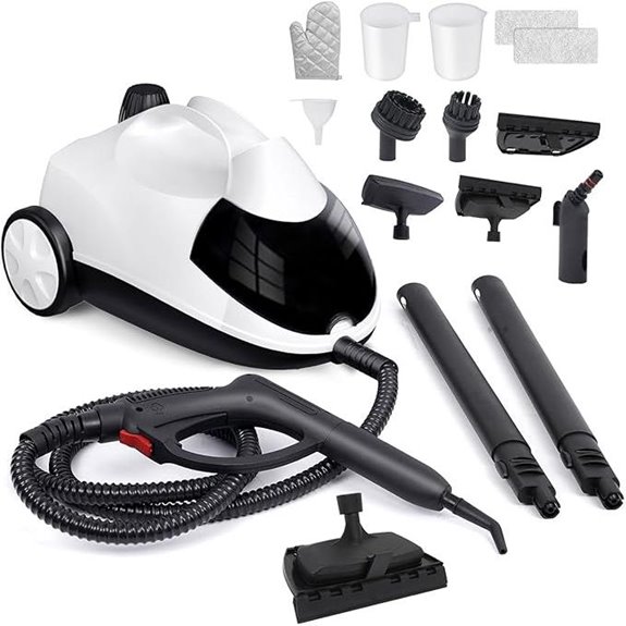 15 Best Multipurpose Steam Cleaners That Will Transform Your Cleaning Routine 17 Portable 6-in-1 High-Pressure Steam Cleaner with Accessories