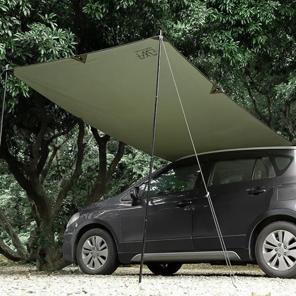 Portable SUV Car Awning for Camping and Vehicles
