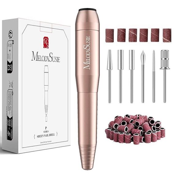 MelodySusie Portable USB Nail Drill for Home Manicure