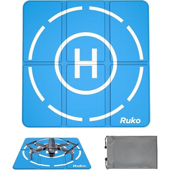 portable waterproof drone landing pad