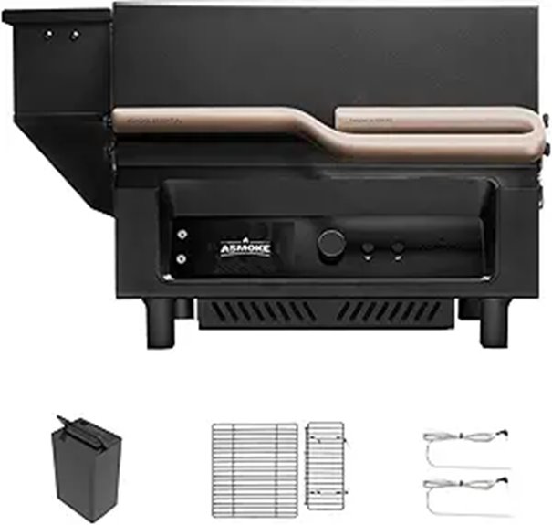 14 Best Portable Smokers for Delicious Barbecue on the Go 14 ASMOKE Essential V2 Portable Wi-Fi Pellet Grill & Smoker