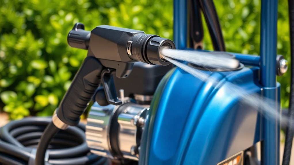 power portability durability nozzle