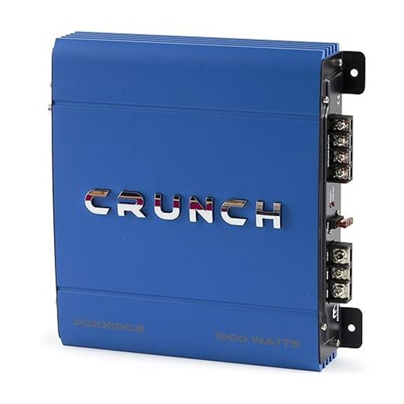 15 Best Premium Car Audio Amplifiers to Elevate Your Sound System in 2026 9 Crunch PowerDriveX 1000W 2-Channel Car Amplifier