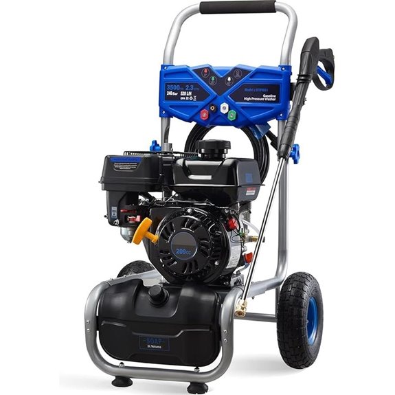 Gas Pressure Washer 3500PSI with Adjustable Nozzles